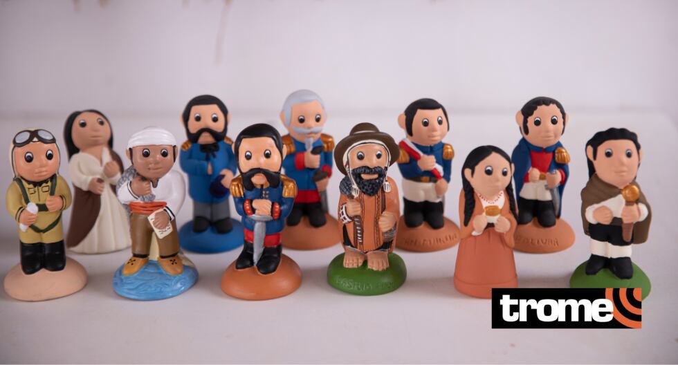 Artista ayacuchano realizó colección de cerámica especial de 'Héroes del Bicentenario'