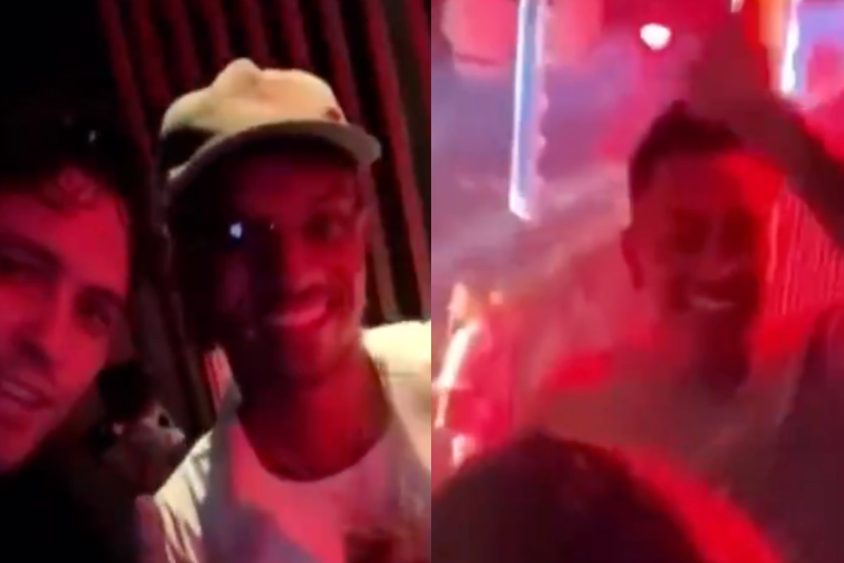 Christian Cueva y André Carrillo. (Captura 'Amor y fuego')