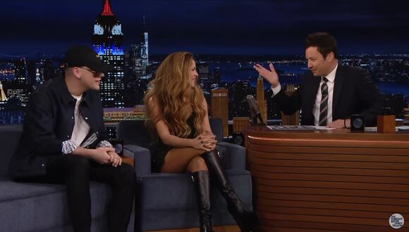 Resumen: Shakira y BZRP protagonizaron uno de los mejores momentos en el programa de Jimmy Fallon