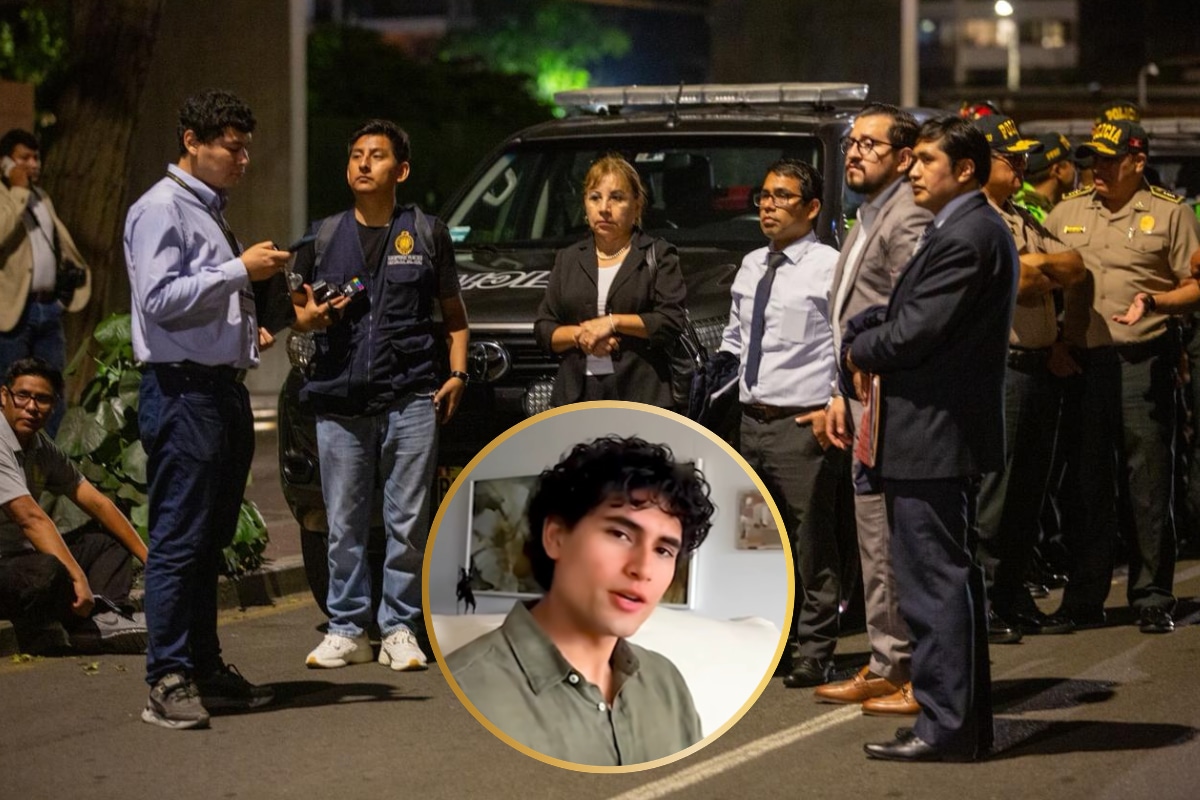 Se suspende diligencia de reconstrucción de hechos por la muerte de Lizeth Marzano. Composición con imágenes de Fernando Sangama / @photo.gec