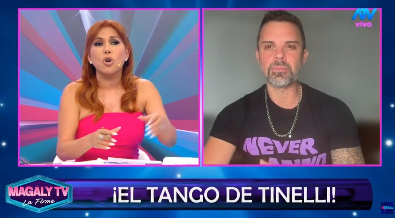 Matías Vázquez, periodista y conductor de Puro show de canal 13 se enlazó con Magaly Medina.