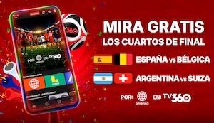 ¡Que nadie te cuente la final! Mírala desde donde estés con TV360