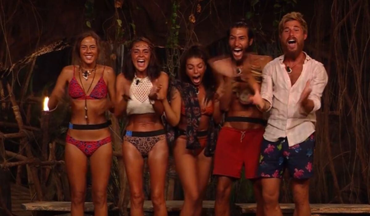 Los cinco finalistas que competirán por los 200.000 euros. (Foto: Telecinco)