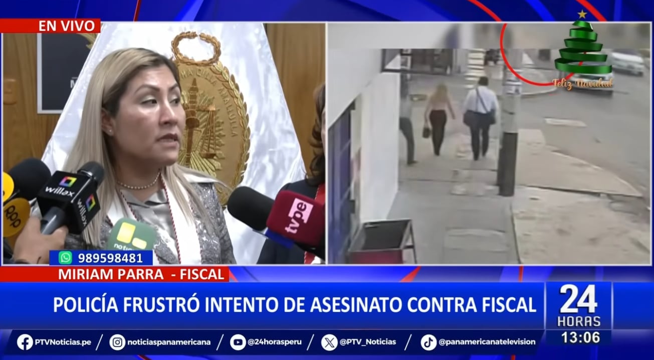 Resguardo policial frustró intento de asesinato a fiscal en SMP.