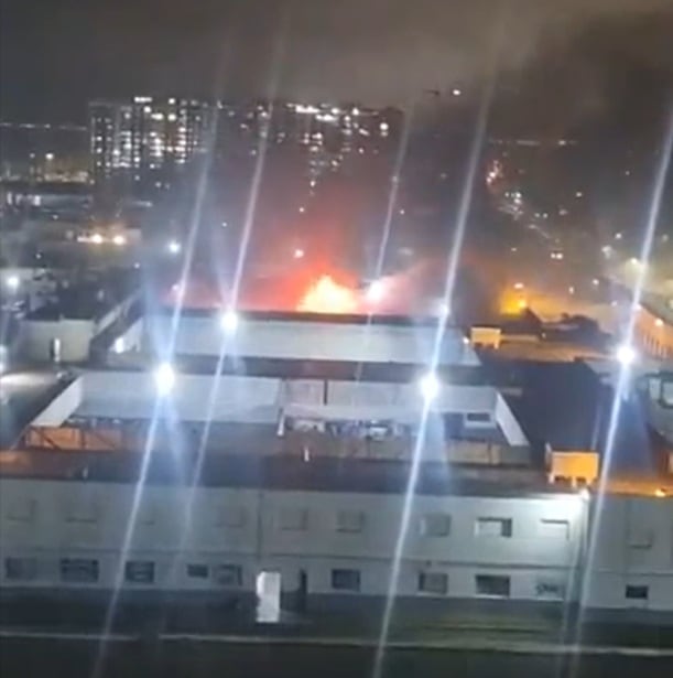 Incendio en Maranguita
