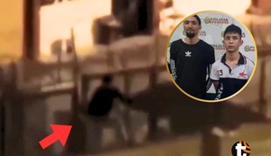 Preso trepa muros y escapa del penal de Lurigancho al grito de ‘¡Aleluya!‘: Imágenes de la huida