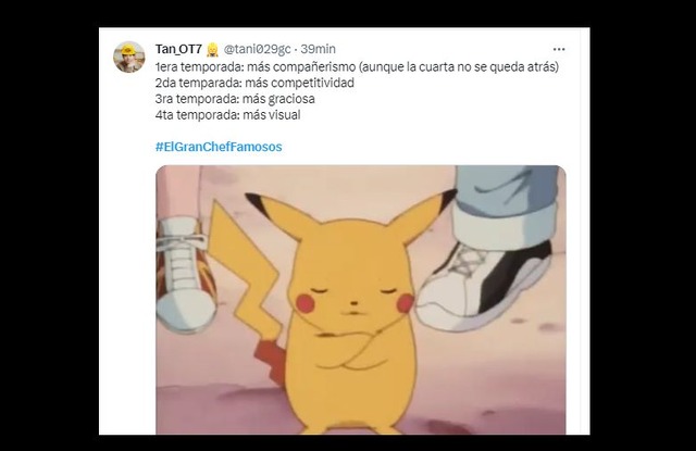 Memes de El Gran Chef: La Revancha