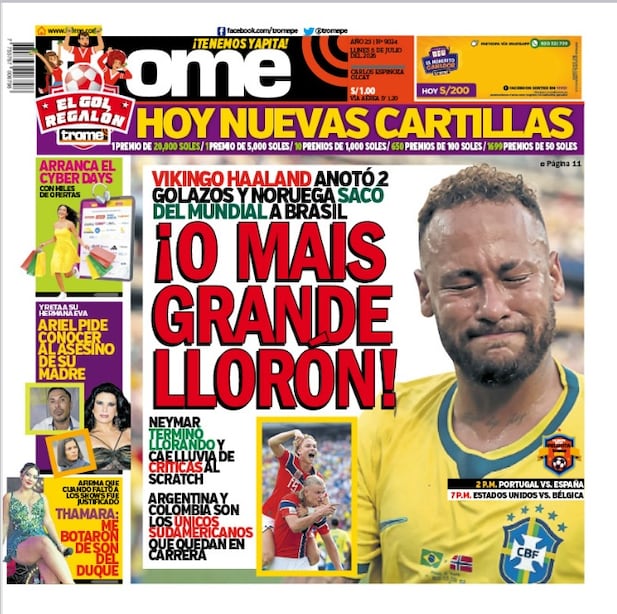 Portada Trome