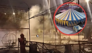 Guerra por fiestas: Dueños de circo habrían mandado a quemar juegos infantiles valorizados en 50 mil soles