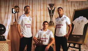 Universitario presentó su nueva camiseta en homenaje a los 100 años del club | VIDEO