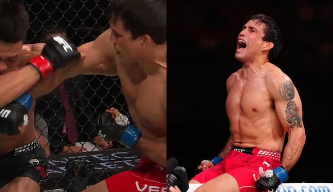 Rodrigo Vera debutó con nocaut en UFC