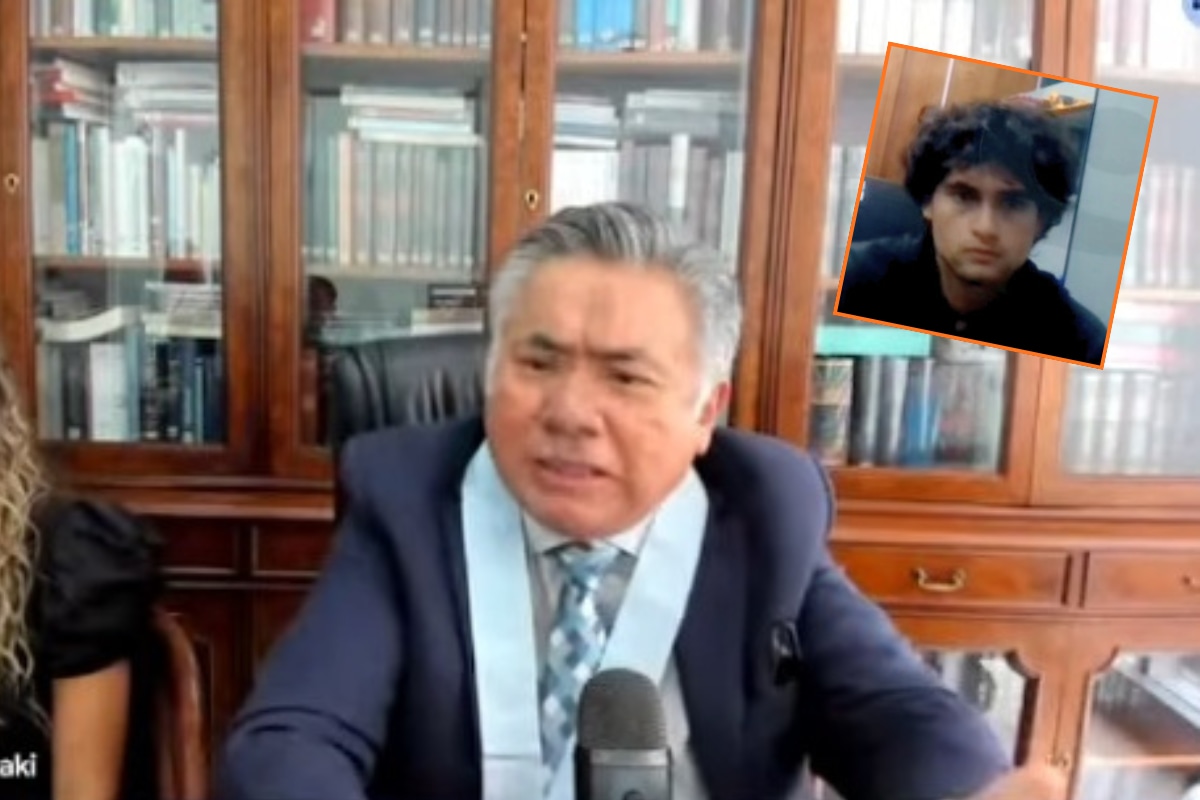 César Nakazaki expuso sus argumentos contra la prisión preventiva de Adrián Villar. (Justicia Tv)