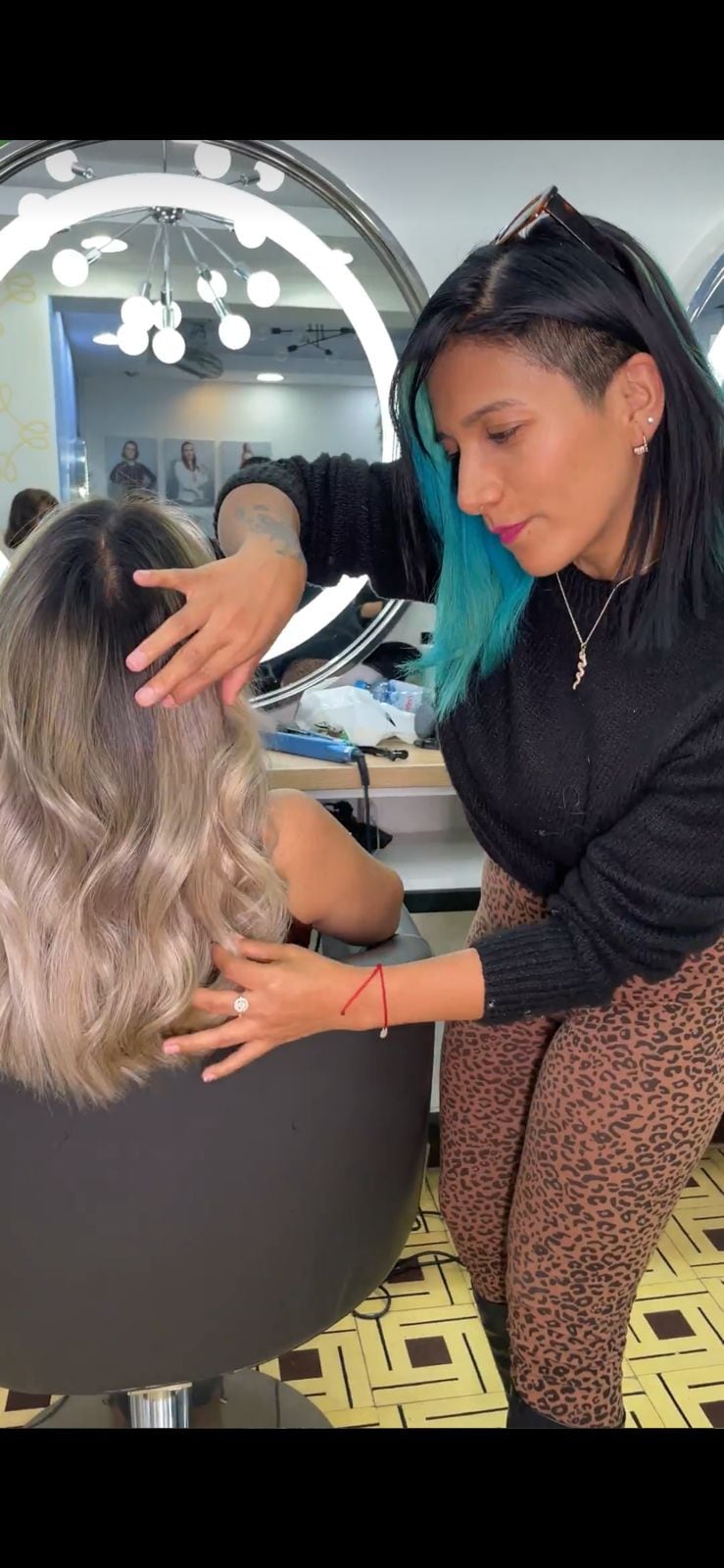 Anita Marlo da consejos a sus seguidoras por Instagram sobre los cuidados del cabello.