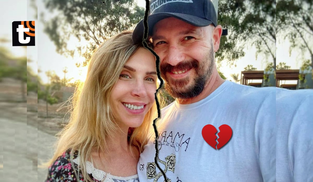 Juliana Oxenford y Milovan Radovic, cuando todo era felicidad.