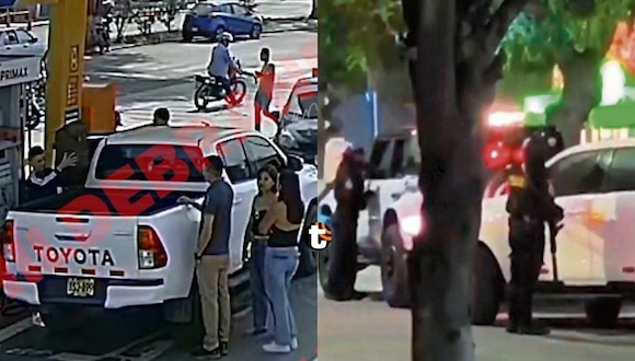 TROME | Nuevas imágenes de cámaras de seguridad de Trujillo muestran a presuntos secuestradores. Video: Willax