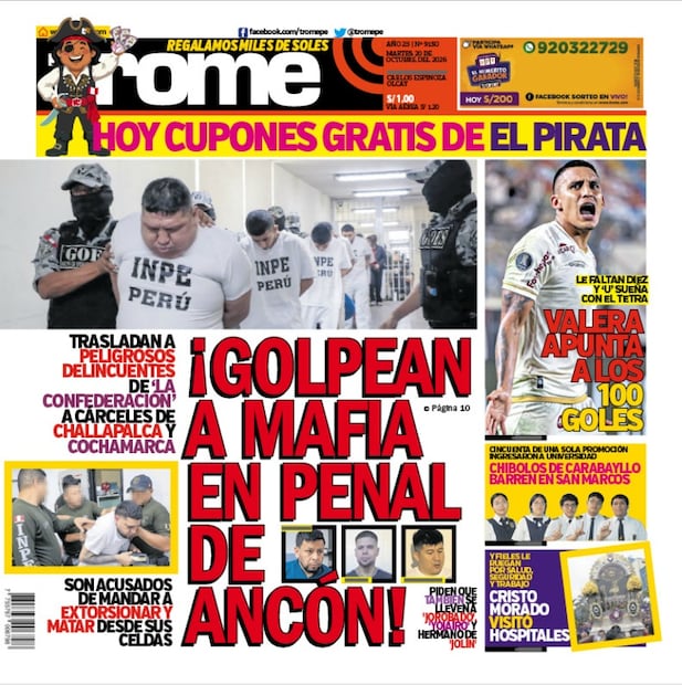 Portada Trome