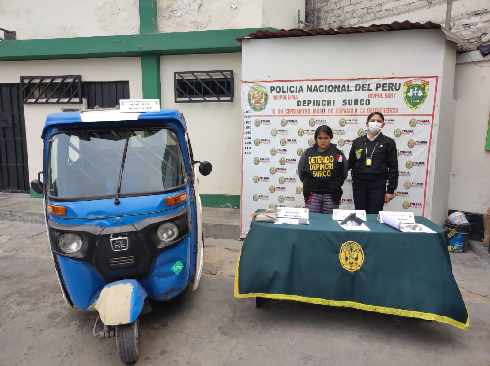 'La Meteoro', era una avezada mujer, que según la policía, se encargaba de abastecer de armas a delincuentes. (Fotos: Mónica Rochabrum/Trome)