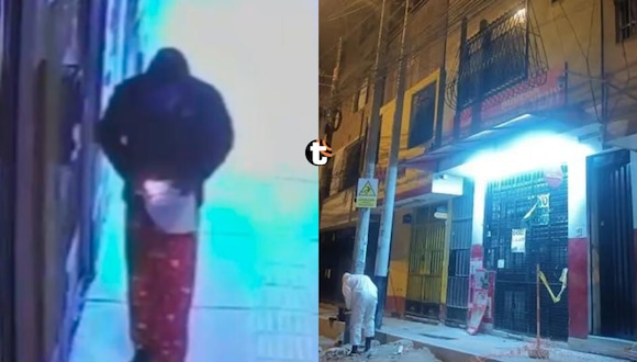 TROME | Extorsionador en pijama detona explosivo en la puerta de una bodega de San Martín de Porres. Video: TV Perú