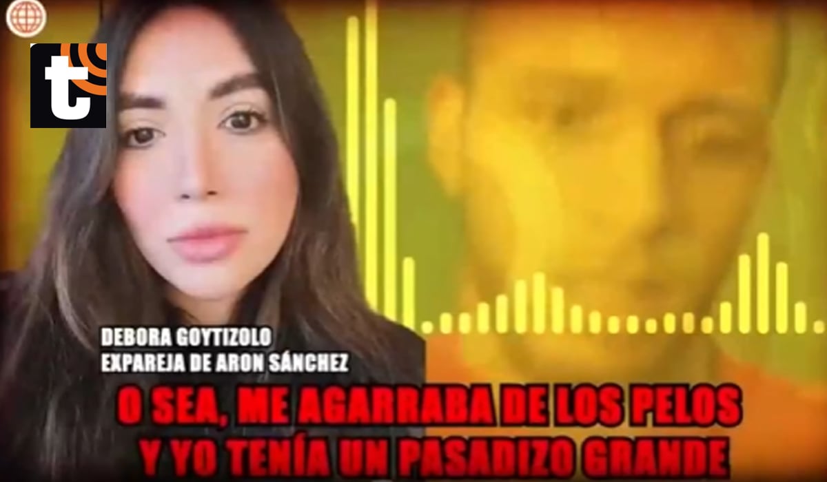Débora Goytizolo, expareja de Arón Sánchez.