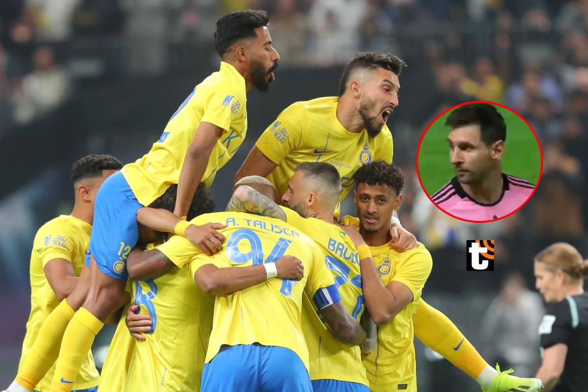 Al-Nassr goleó 6-0 al Inter Miami de Messi y se llevó el Riyad Season Cup 2024. Foto: EFE