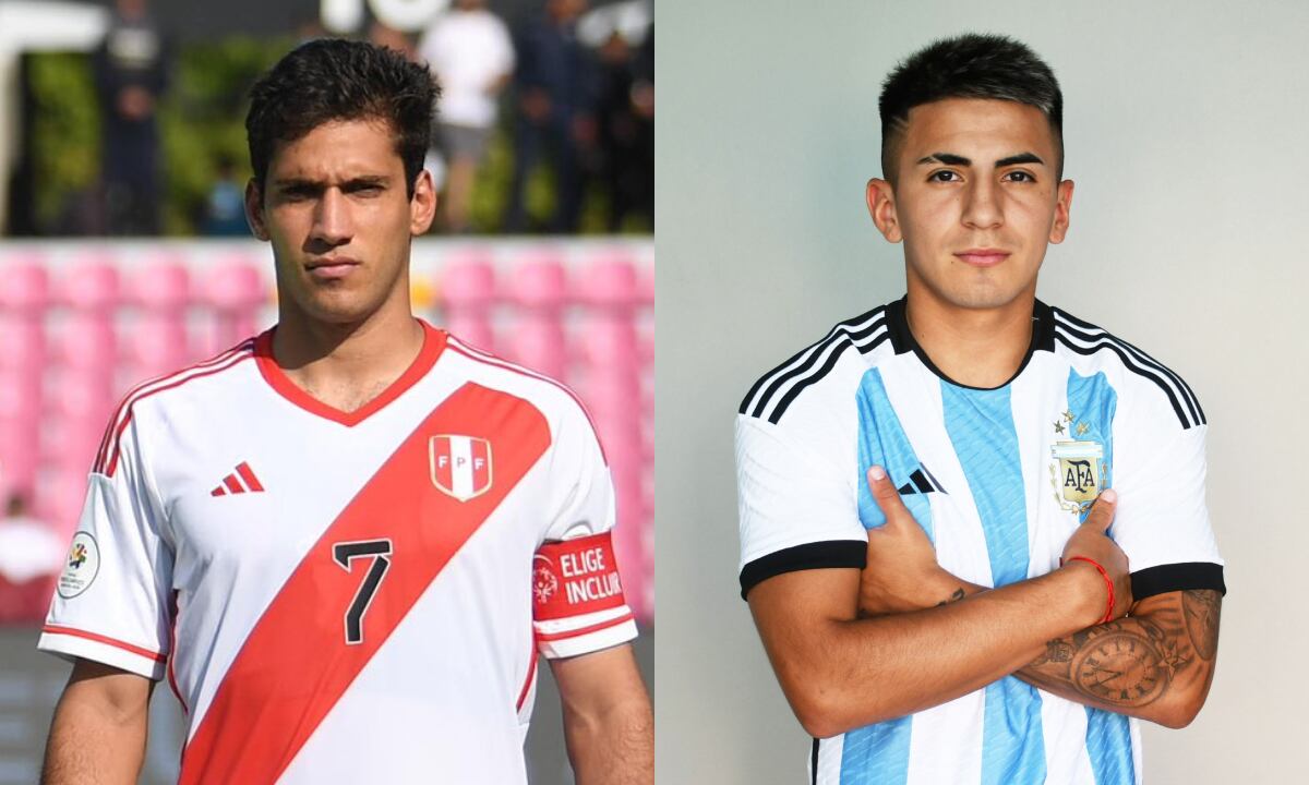 Perú vs. Argentina se enfrentan por el Preolímpico Sub 23. (Foto: Composición)