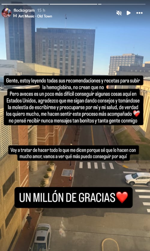 Barbero revela cuál es su estado de salud en medio de su tratamiento contra el cáncer. (Instagram)