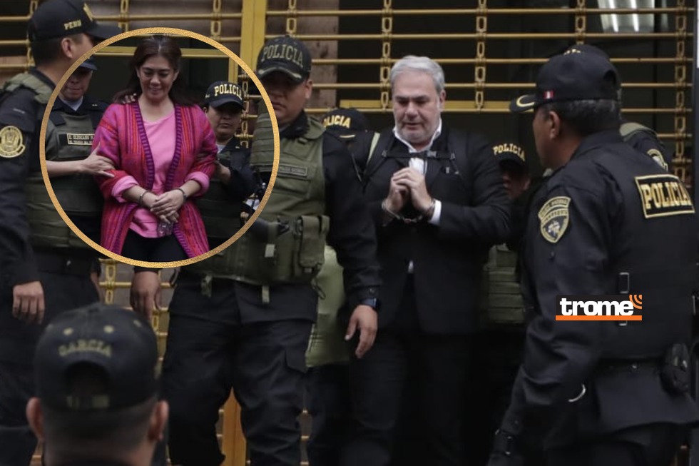 Mauricio Fernandini y Sada Goray trasladados a Ancón II. Foto: Composición de Trome con imágenes de Hugo Pérez / @photo.gec