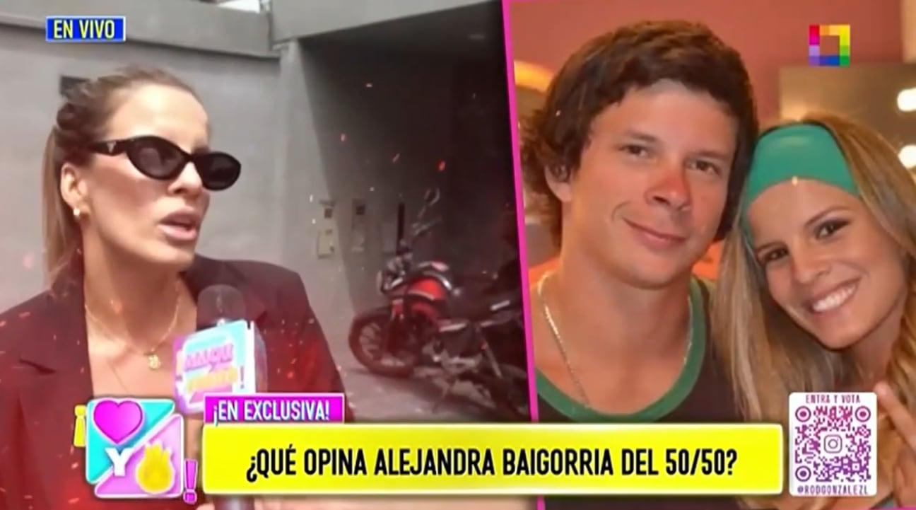 Alejandra Baigorria no contesta cómo se repartían los gastos con Mario Hart cuando eran pareja