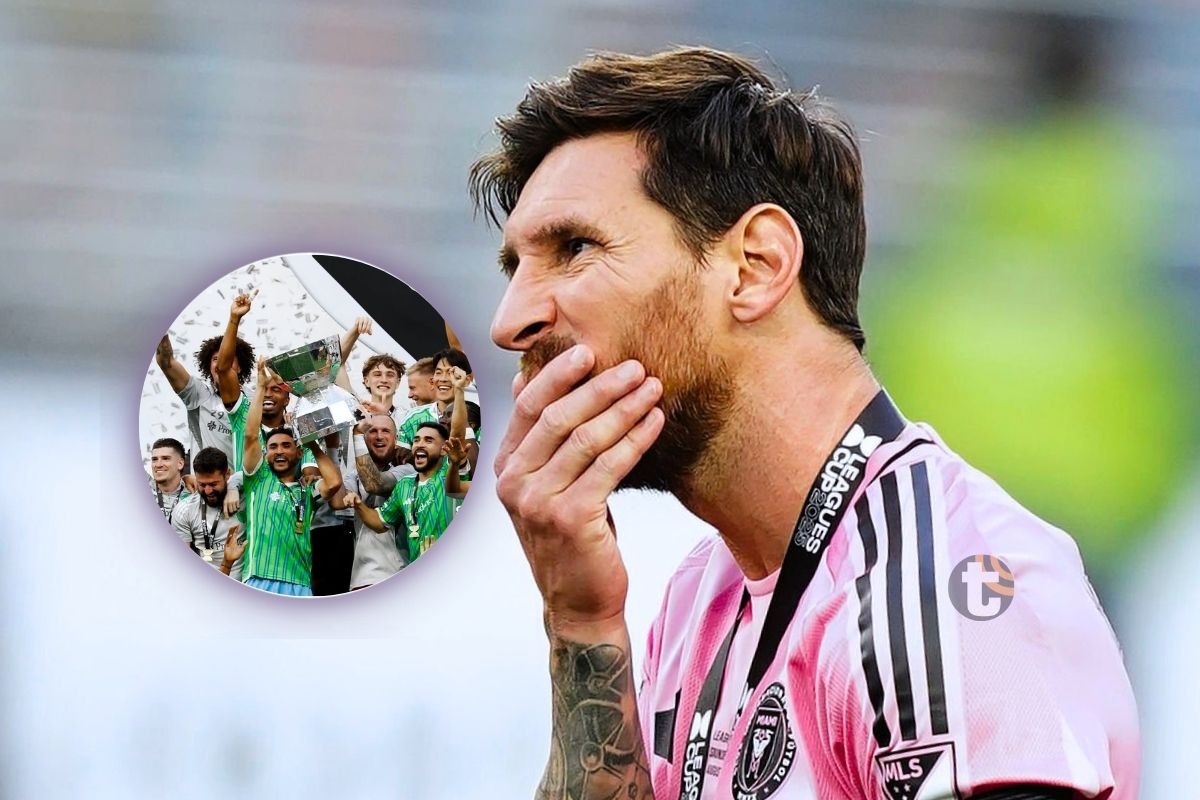 Lionel Messi permaneció junto a otros compañeros y respetó momento de su rival (Foto: Getty Images)