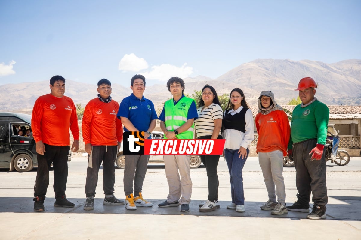 Jefferson, emprendedor ferretero de Caraz, nos cuenta su historia de éxito. Foto: Lenin Tadeo.