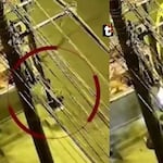 El Agustino: Taxista arrolla a hombre sentado en la vereda | FUERTES IMÁGENES