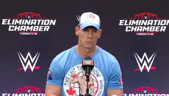 TROME | Reacción de John Cena en conferencia de prensa (WWE)
