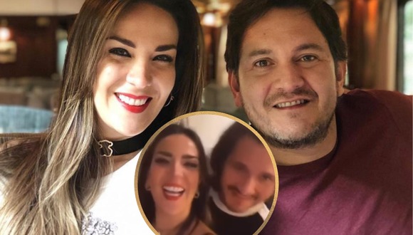 TROME - Silvia Cornejo le celebró el cumpleaños 47 a Jean Paul Gabuteau y Magaly se burla: “La incondicional”