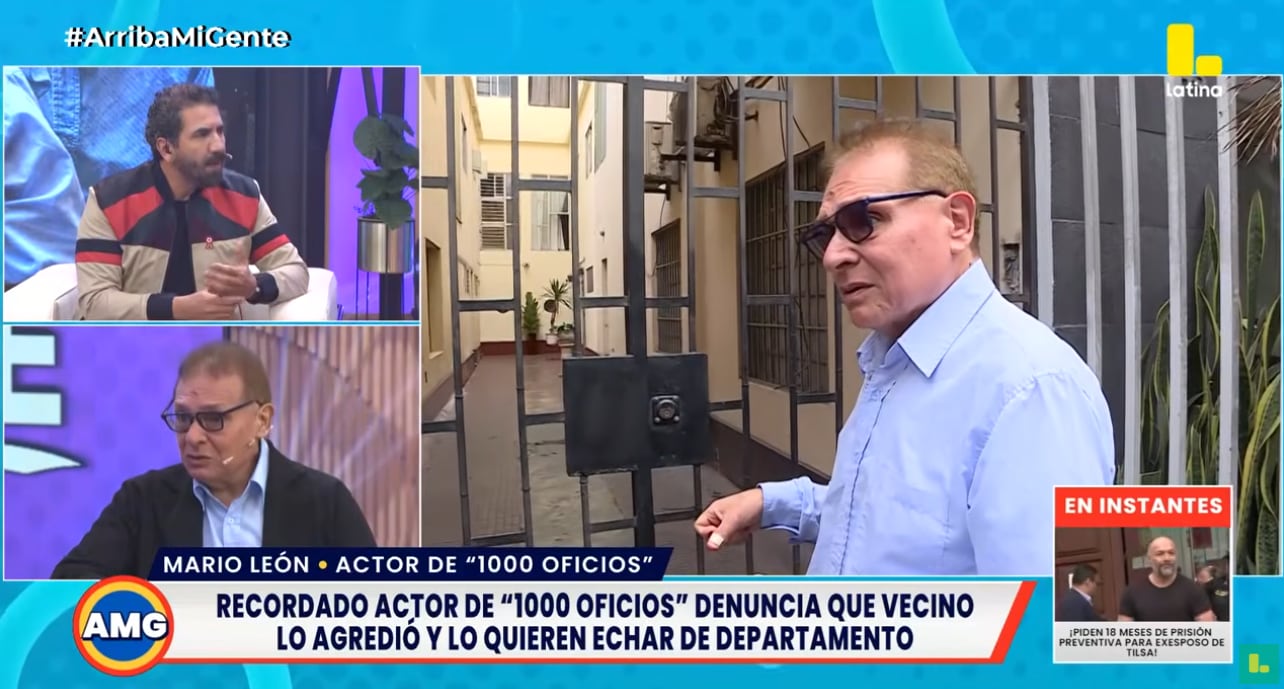Mario León, actor de 'Mil oficios', recuerda agresión sufrida por su vecino por presunta homofobia.