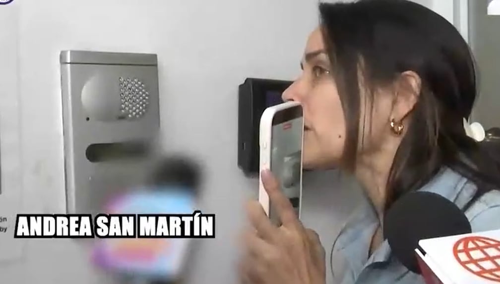 Juan Víctor corta comunicación con Andrea San Martín cuando ella intenta recoger a su hija