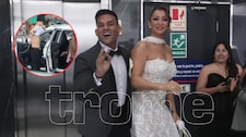 Invitado se ‘calatea’ en plena boda de Christian Domínguez y Karla Tarazona: “No hubo tiempo”