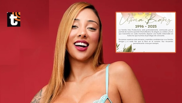 TROME - Vitoria Beatriz falleció