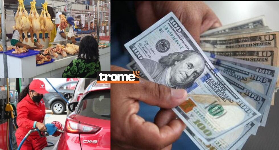 Economista Jorge González Izquierdo
en entrevista para el diario Trome conversa con Isabel Medina sobre el dólar y factores de precios en la situación económica. (Compos. Trome)