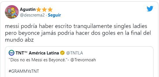 La comparación entre Beyoncé y Messi despertó un gran revuelo en Argentina.