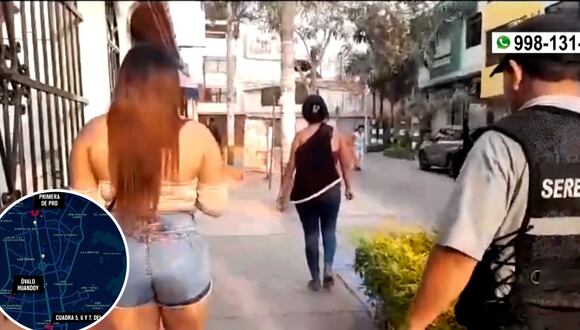 Los Olivos: prostitución incontrolable