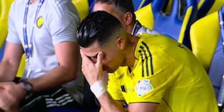 Cristiano Ronaldo se quedó con las ganas de festejar un nuevo título (Foto: AFP)