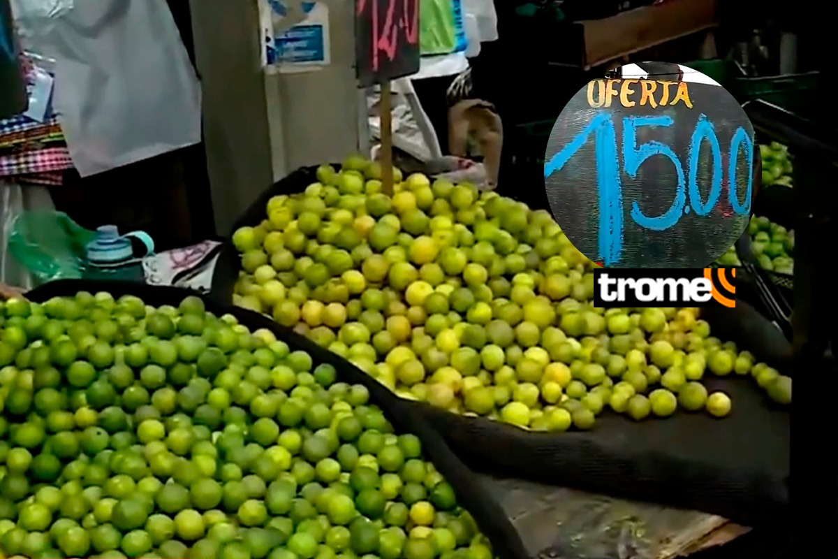 Precio del limón se dispara.