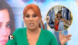Magaly destruye tienda de Luciana: “Colgadores improvisados, un poco más de gusto”