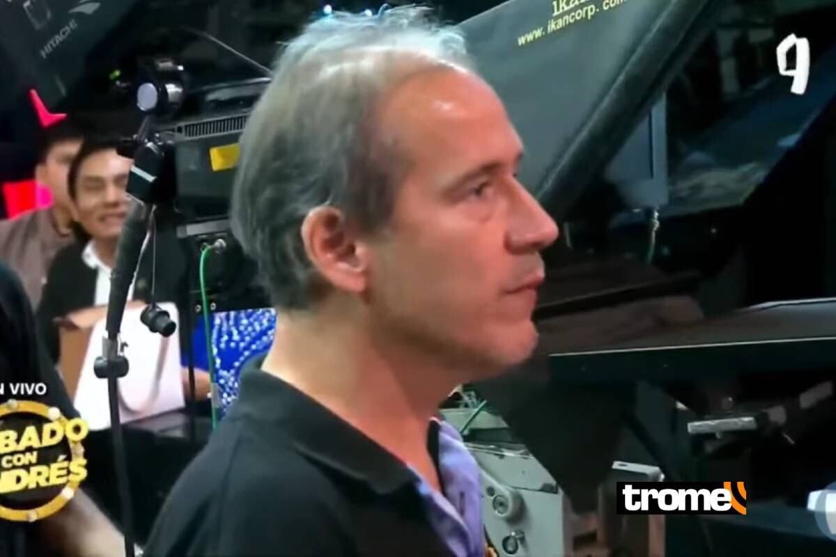 José Malpartida, productor de "Sábado con Andrés", reapareció en el programa. Foto: Panamericana