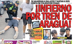¡INFIERNO POR TREN DE ARAGUA!