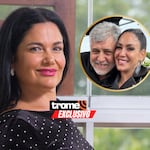 Daniela Cilloniz sorprendida al ver al papá de Tilsa en EVDLV