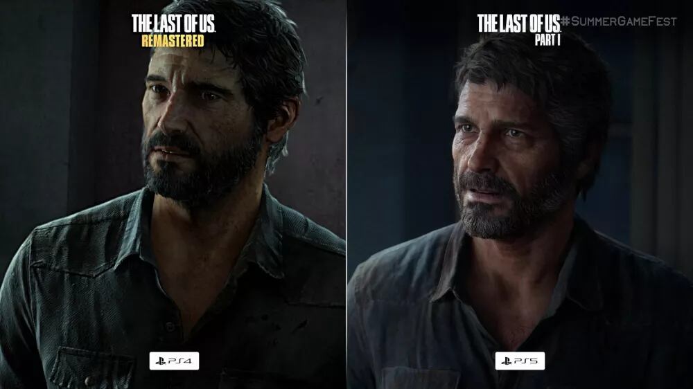 Comparativa de The Last of Us.