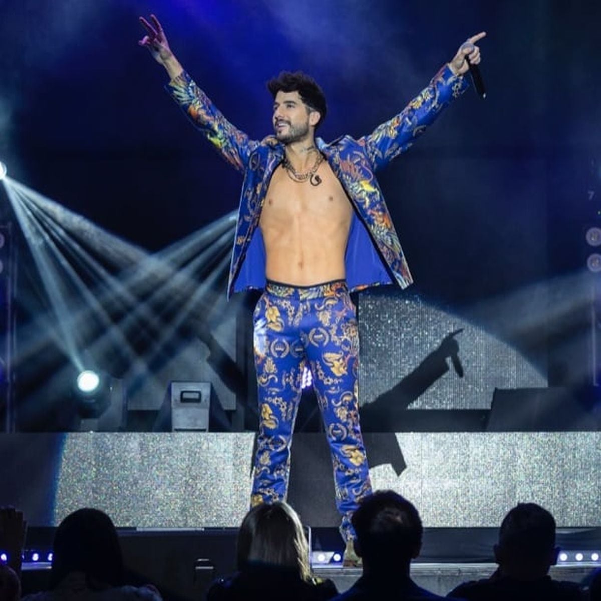 Carlos Torres como Charly Flow, en "La reina del flow" (Foto: Carlos Torres/Instagram)