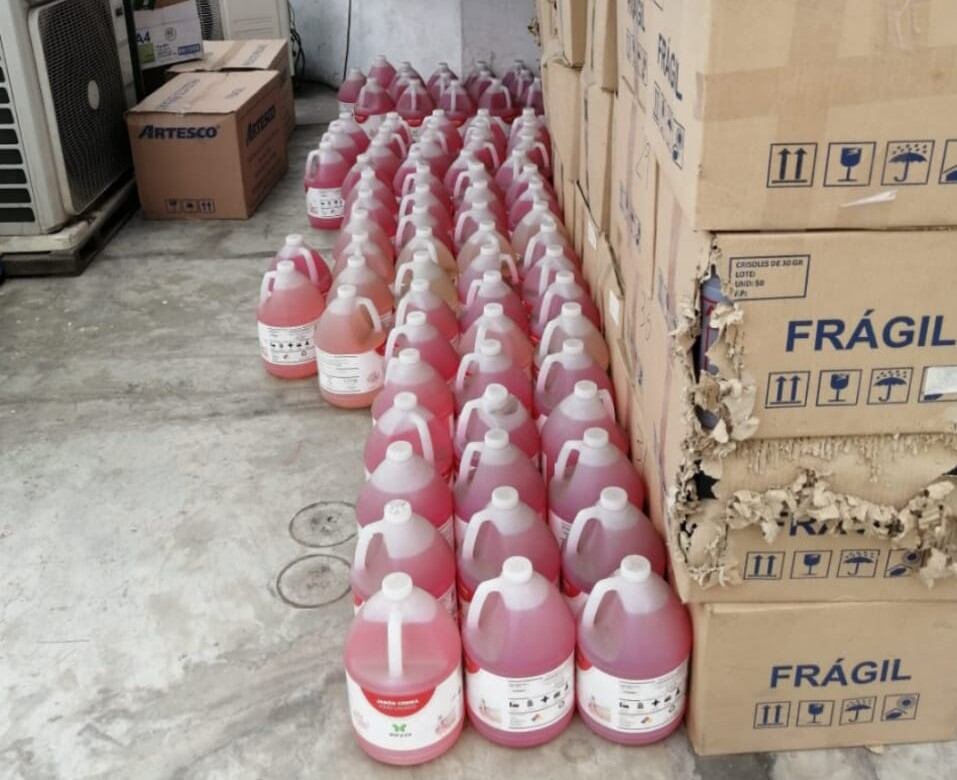 La diligencia incluyó el almacén municipal. (Foto: Ministerio Público)