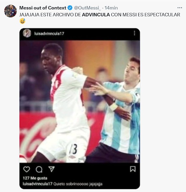 Los memes del Argentina vs Perú (Foto: Twitter)